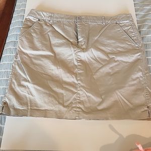 Khaki Skort
